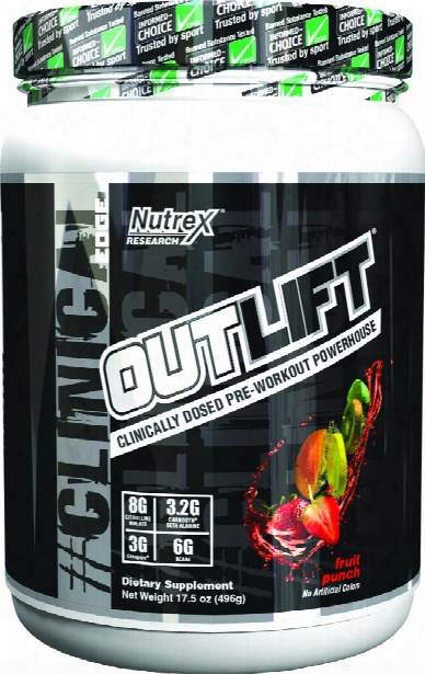 Nutrex Outlift - 20 Servings Fruit Punch