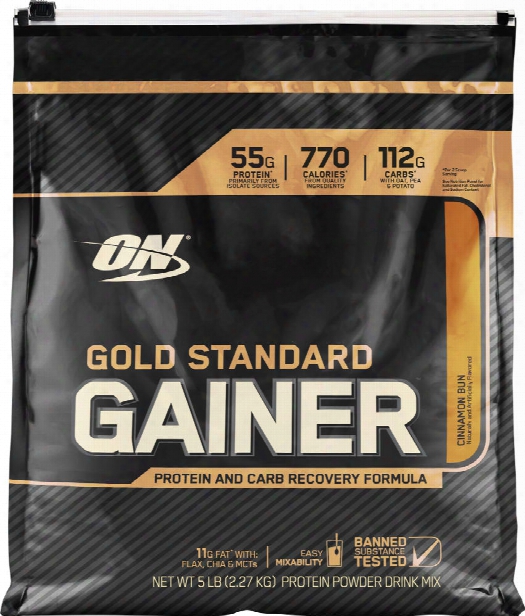 Optimum Nutrition Gold Standard Gainer - 5lbs Cinnabun