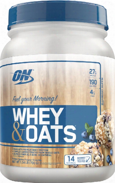 Optimum Nutrition Whey & Oats - 14 Servings Blueberry Muffin