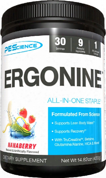 Pescience Ergonine - 30 Servings Nanaberry