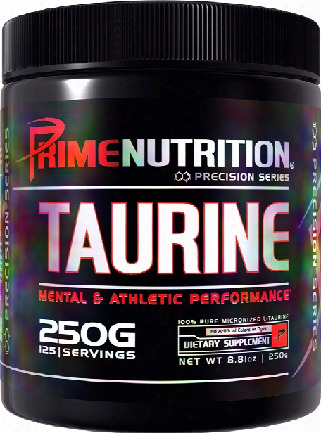 Prime Nutrition Taurine - 125 Servings Unflavored