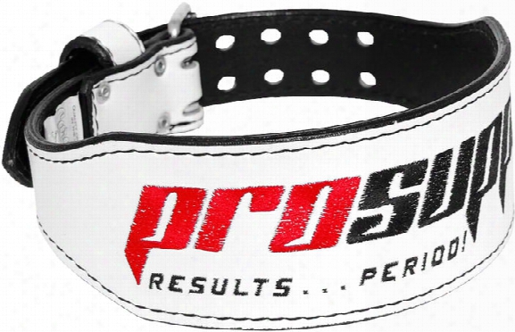 Prosupps Fitness Gear Cardillo Weight Belt - White Medium