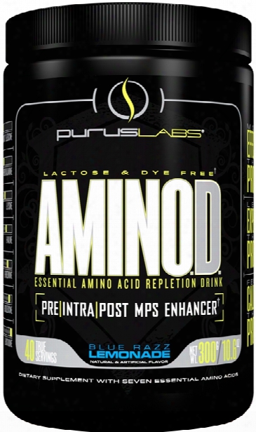 Purus Labs Aminod - 40 Servings Blue Razz Lemonade