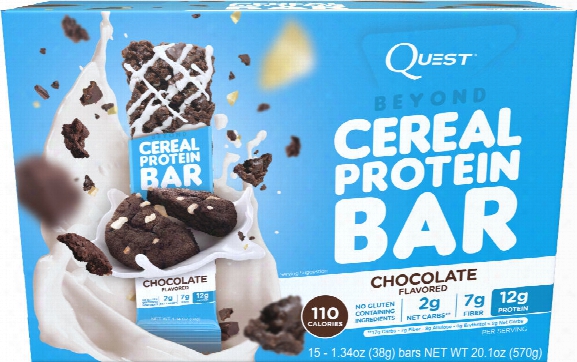 Quest Nutrition Beyond Cereal Bar - Box Of 15 Chocolate