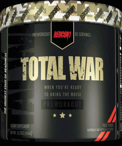 Redcon1 Total War - 30 Servings Fruit Punch