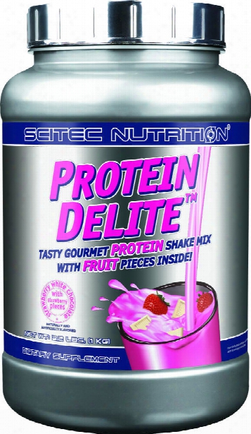 Scitec Nutrition Protein Delite - 33 Servings Strawberry White Chocola