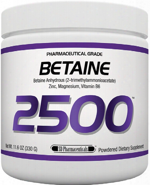 Sd Pharmaceuticals Betaine 2500 - 330g Unflavored