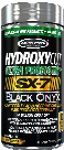 MuscleTech Hydroxycut Ultra Probiotic+ SX-7 Black Onyx - 80 Capsules