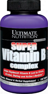 Ultimate Nutrition Super Vitamin B Complex - 150 Tablets