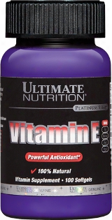 Ultimate Nutrition Vitamin E - 100 Sofgels