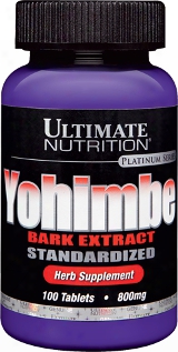 Ultimate Nutrition Yohimbe Bark Extract - 100 Tablets