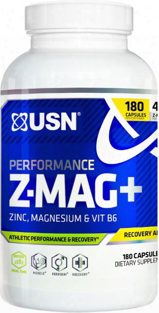 Usn Z-mag Plus - 180 Capsules