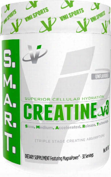 Vmi Sports S.m.a.r.t. Creatine V3 - 30 Servings Unflavored