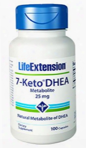 7-keto Dhea, 25 Mg, 100 Capsules