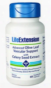 Advanced Olive Leaf Vascular Support With Celery Seed Extract, 60 Vegetarian Capsules