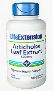 Artichoke Leaf Extract, 500 Mg, 180 Vegetarian Capsules