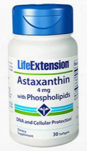 Astaxanthin With Phospholipids, 4 Mg, 30 Softgels