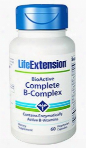 Bioactive Complete B-complex, 60 Vegetarian Capsules