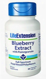 Blueberry Extract With Pomegranate, 60 Vegetarian Capsules