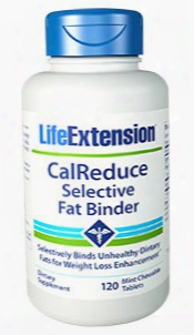 Calreduce Se Lective Fat Binder, 120 Mint Chewable Tablets