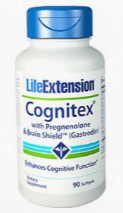 Cognitex With Pregnenolone & Brain Shield, 90 Softgels