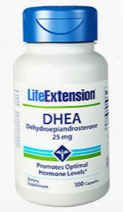 Dhea, 25 Mg, 100 Capsules