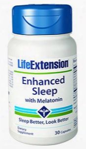 Enhanced Sleep With Melatonin, 30 Capsules