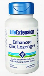 Enhanced Zinc Lozenges, 30 Vegetarian Lozenges