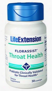 Florassist Throat Health, 30 Lozenges