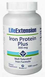 Iron Protein Plus, 300 Mg, 100 Capsules