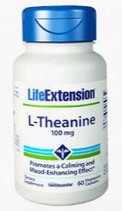 L-theanine, 100 Mg, 60 Vegetarian Capsules