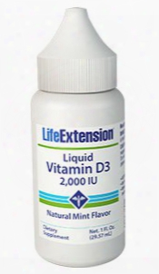 Liquid Vitamin D3, 2,000 Iu, 1 Fl. Oz. (29.57 Ml)