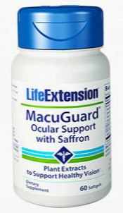 Macuguard Ocular Support With Saffron, 60 Softgels