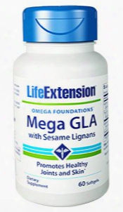 Mega Gla With Sesame Lignans, 60 Softgels