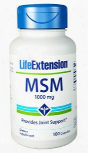 Msm, 1000 Mg, 100 Capsules