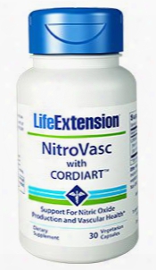 Nitrovasc With Cordiart™, 30 Vegetarian Capsules
