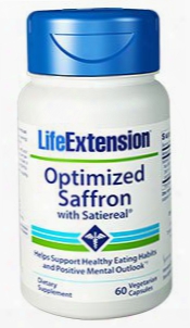 Optimized Saffron With Satiereal, 60 Vegetarian Capsules