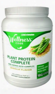 Plant Protein Complete & Amino Acid Complex, 450 G (0.99 Lb Or 15.87 Oz.)