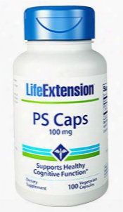 Ps (phosphatidylserine) Caps, 100 Mg, 100 Vegetarian Capsules