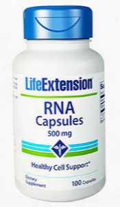 Rna (ribonucleic Acid), 500 Mg, 100 Capsules