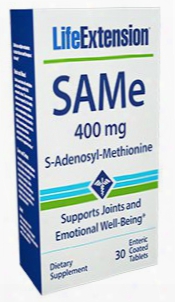 Same (s-adenosyl-methionine), 400 Mg, 30 Enteric Coated Tablets