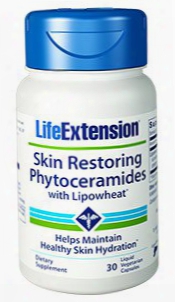 Skin Restoring Phytoceramides With Lipowheatâ®, 30 Liquid Vegetarian Capsules