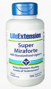 Super Miraforte With Standardized Lignans, 120 Vegetarian Capsules