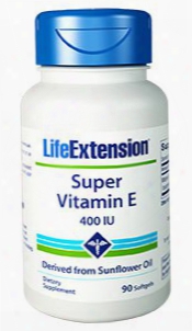 Super Vitamin E, 400 Iu, 90 Softgels