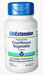 Triple Action Cruciferous Vegetable Extract, 60 Vegetarian Capsules