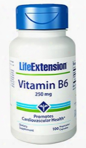 Vitamin B6, 250 Mg, 100 Vegetarian Capsules