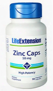 Zinc Caps, 50 Mg, 90 Vegetarian Capsules