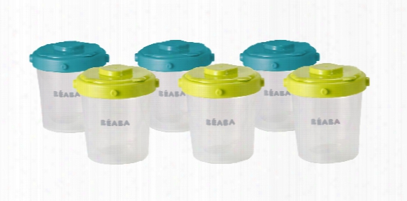 Beaba Clip Portion Set 200ml, 6 Piece Set