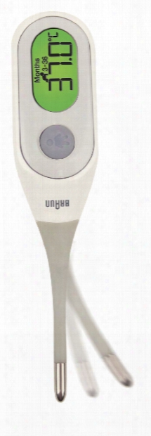 Braun Digital Thermometer With Age Precisionâ„¢ Prt2000