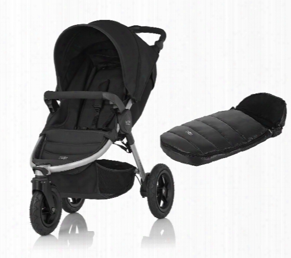 Britax B-motion 3 Incl. Foot Muff Shinyc Osytoes